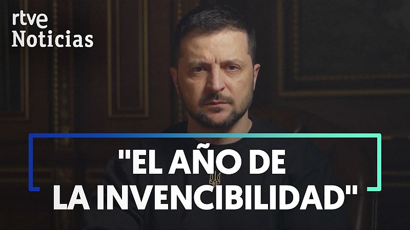 Zelenski recuerda el primer aniversario de la invasión con este mensaje