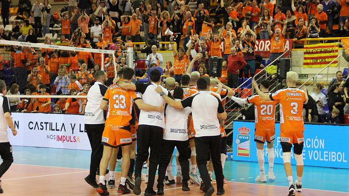 Voleibol - Teruel a semifinales tras el desempate más largo en la historia de la Copa del Rey
