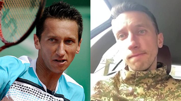 Telediario 2 - Un tenista en la guerra de Ucrania. Habla Sergei Stakhovsky