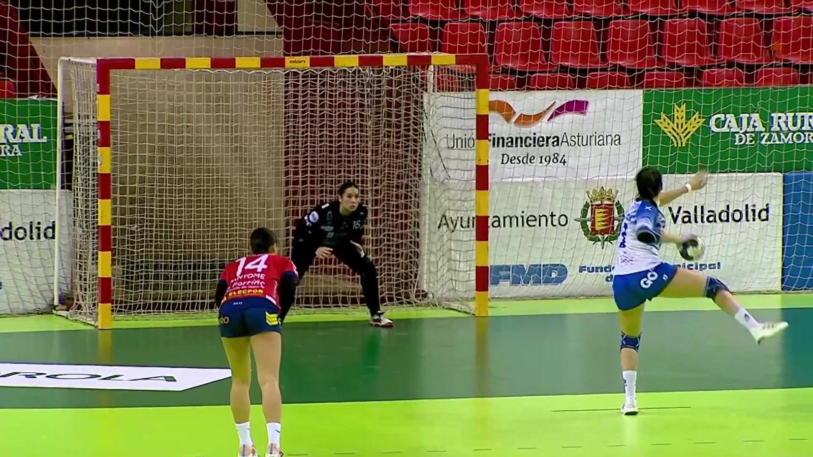 Balonmano - Liga Guerreras Iberdrola 16ª jornada: Caja Rural Aula Valladolid - Conservas Orbe Rubensa BM Porriño - ver ahora