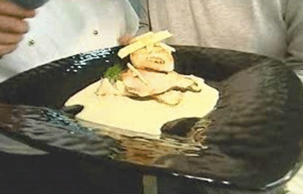 RTVE Cocina - Rodaballo en sopa de queso