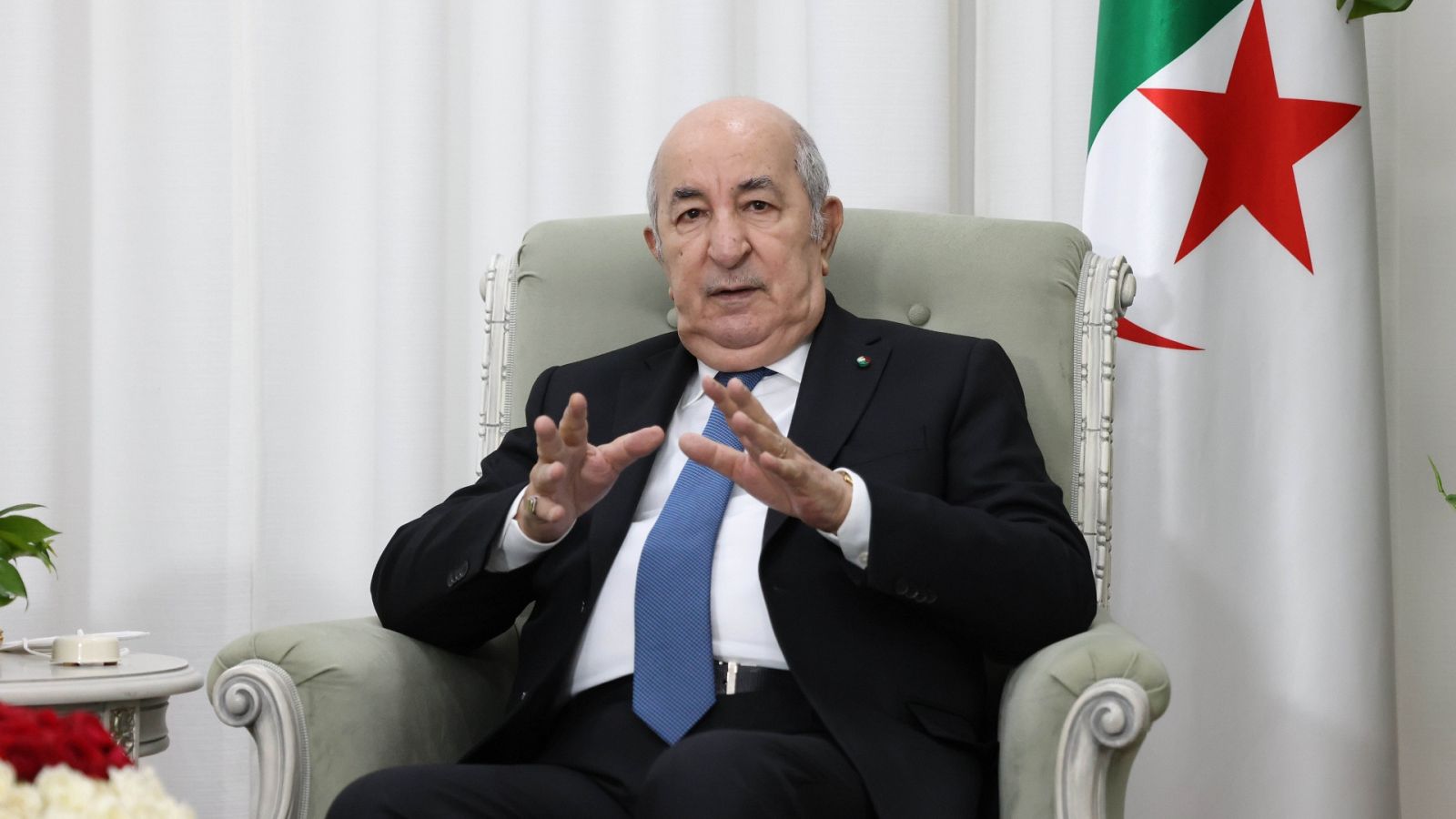 El presidente de Argelia no ve avances diplomáticos con España