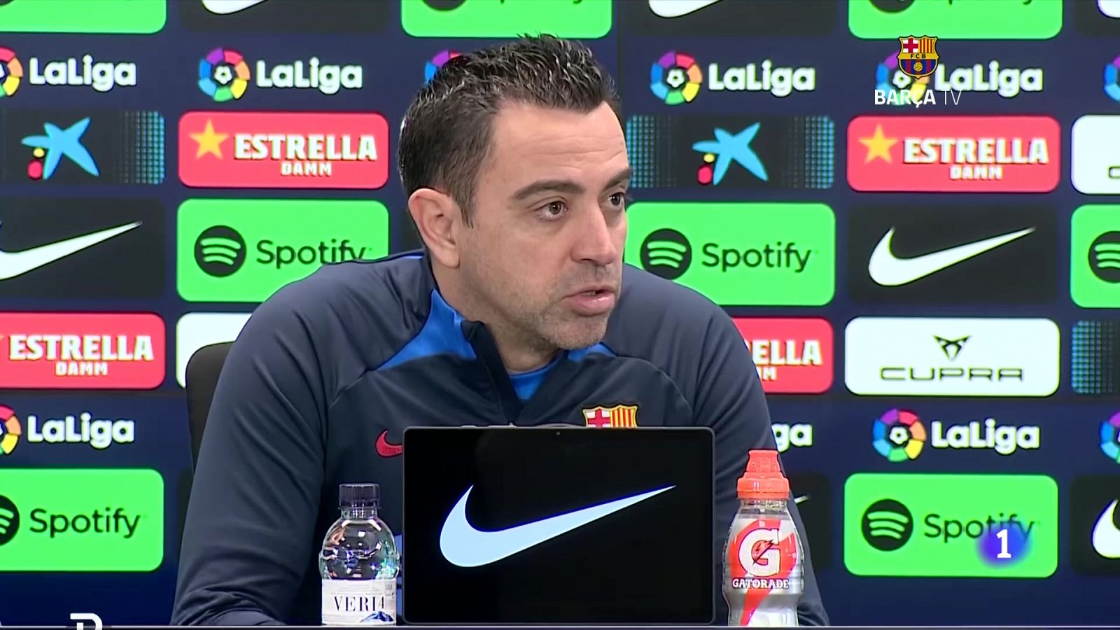 Xavi: "Ganar la Liga sería una muy buena temporada"