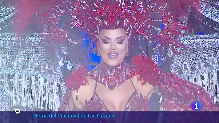Lola Ortiz, la nueva Reina del Carnaval Las Palmas de Gran Canaria