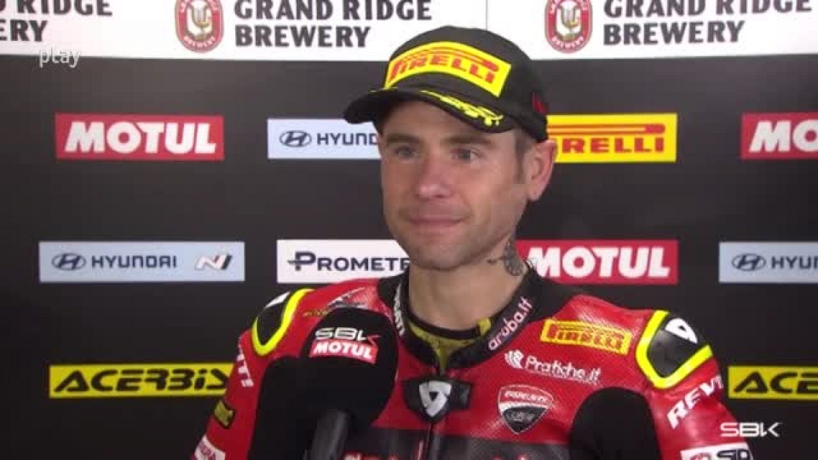 Mundial SBK. Bautista, "muy contento" por ganar en Australia