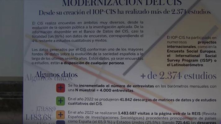 Exposición con motivo de los 60 años de historia del Centro de Investigaciones Sociológicas