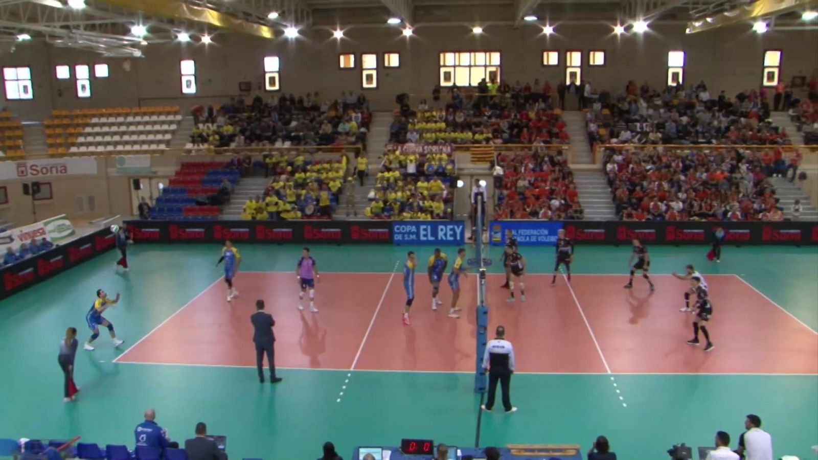 Voleibol - Copa del Rey. 1ª semifinal: Pamesa Teruel Voleibol - CV Guaguas. - RTVE Play