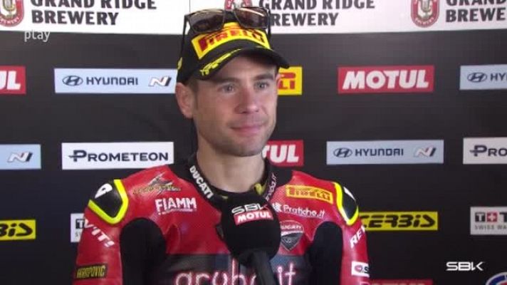 Mundial de Superbike - Bautista: "Ha sido un fin de semana de ensueño, la mejor manera de empezar el campeonato"