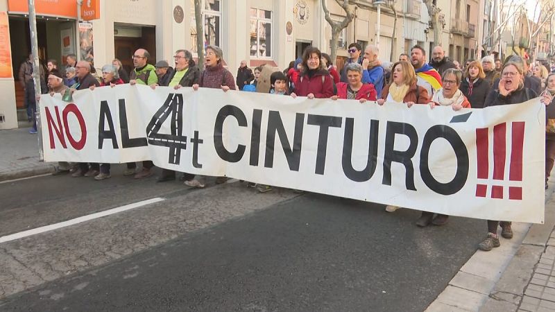 Clam contra el Quart Cinturó a Sabadell