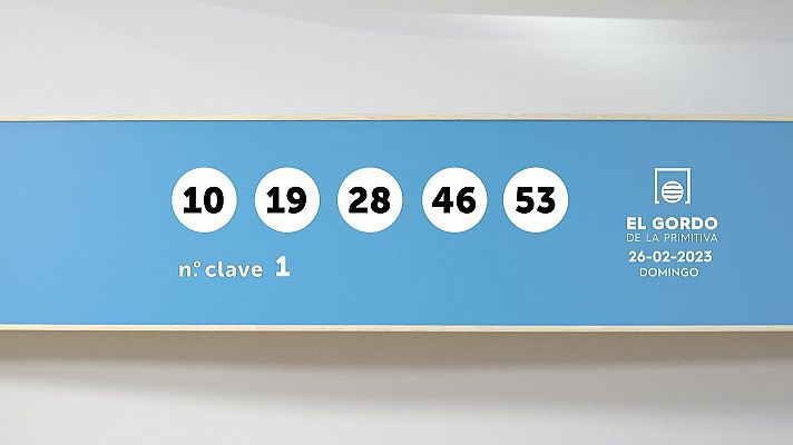 SELAE - Sorteo de la Lotería Gordo de la Primitiva del 26/02/2023