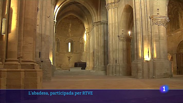 L'Informatiu - Com és el rodatge de la pel·lícula 'L'abadessa'?