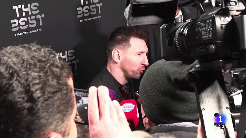 Messi y Putellas se coronan en la gala The Best | Ver