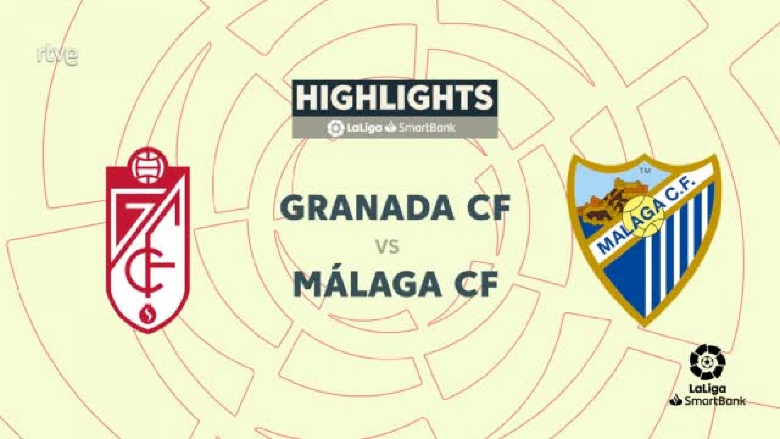 Granada - Málaga: resumen del partido de la 29ª jornada