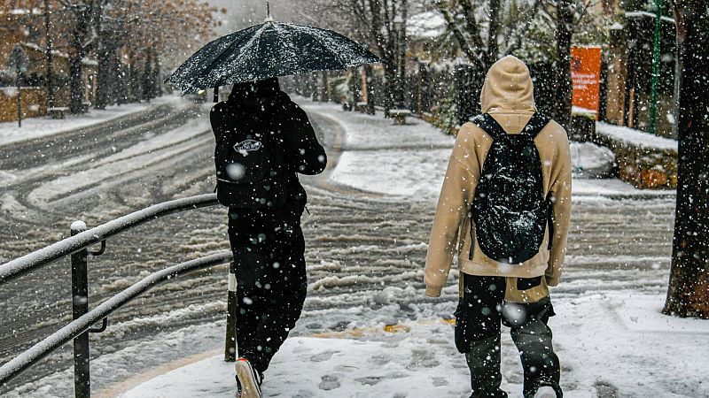 Juliette desploma los termómetros en casi toda España