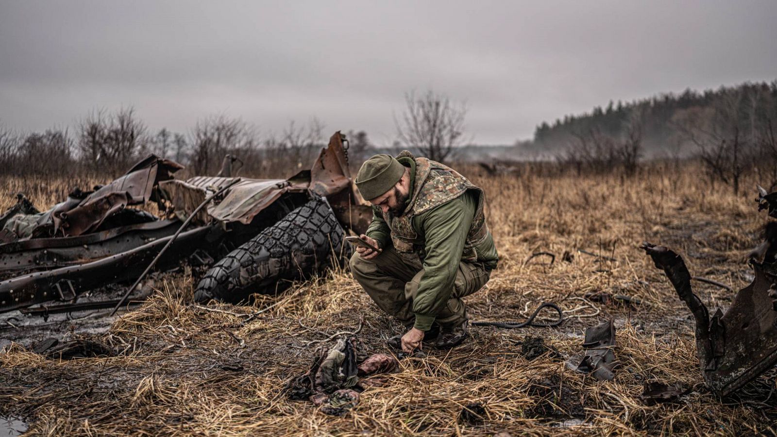 La guerra de Ucrania desde el frente de Donetsk