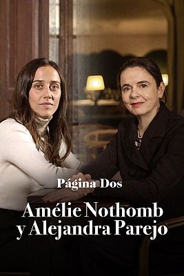 Amélie Nothomb y Alejandra Parejo