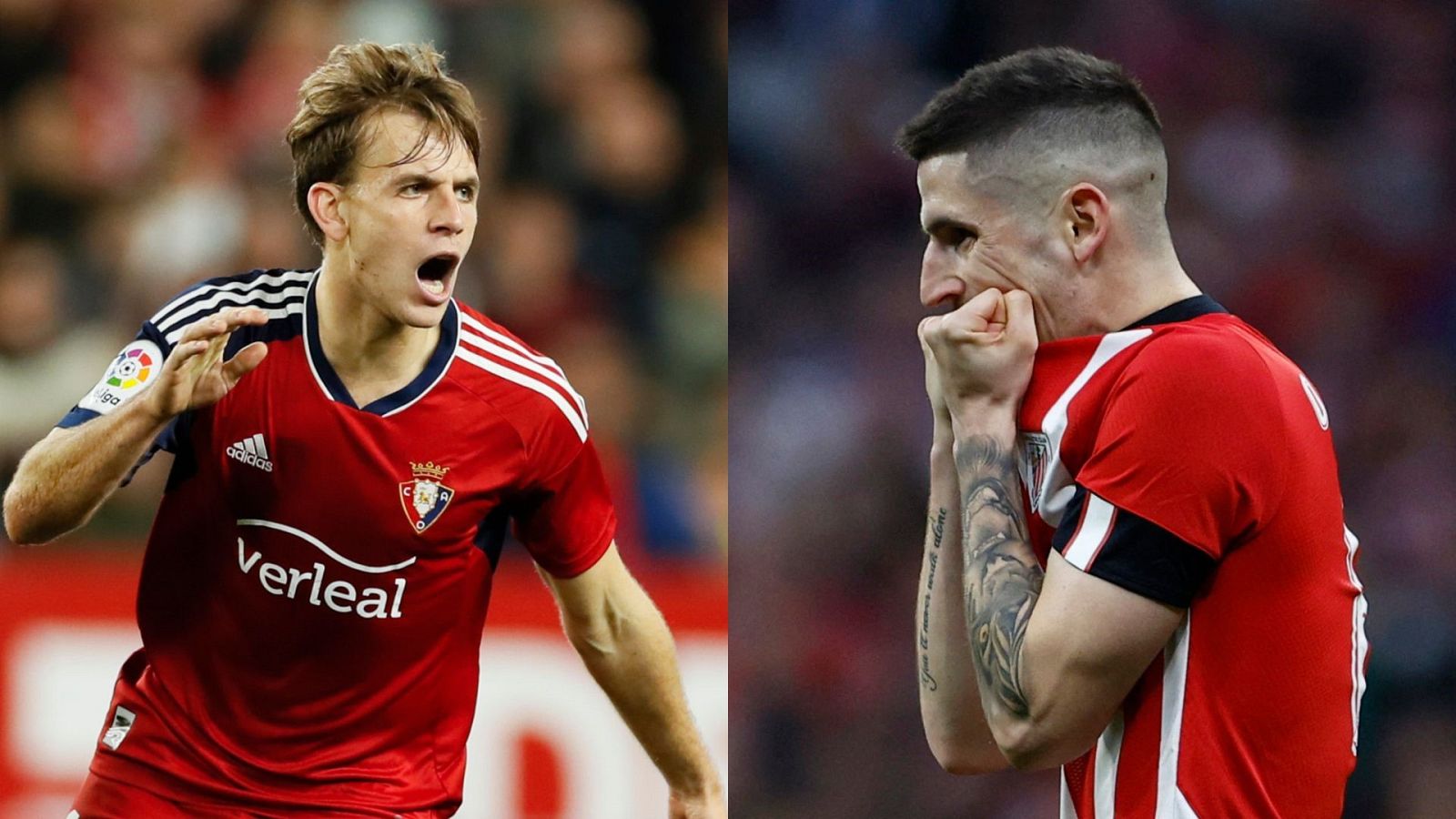 Un Osasuna al alza quiere golepear al Athletic en la semis de Copa