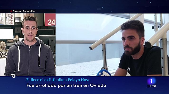 Muere el exfutbolista Pelayo Novo arrollado por un tren