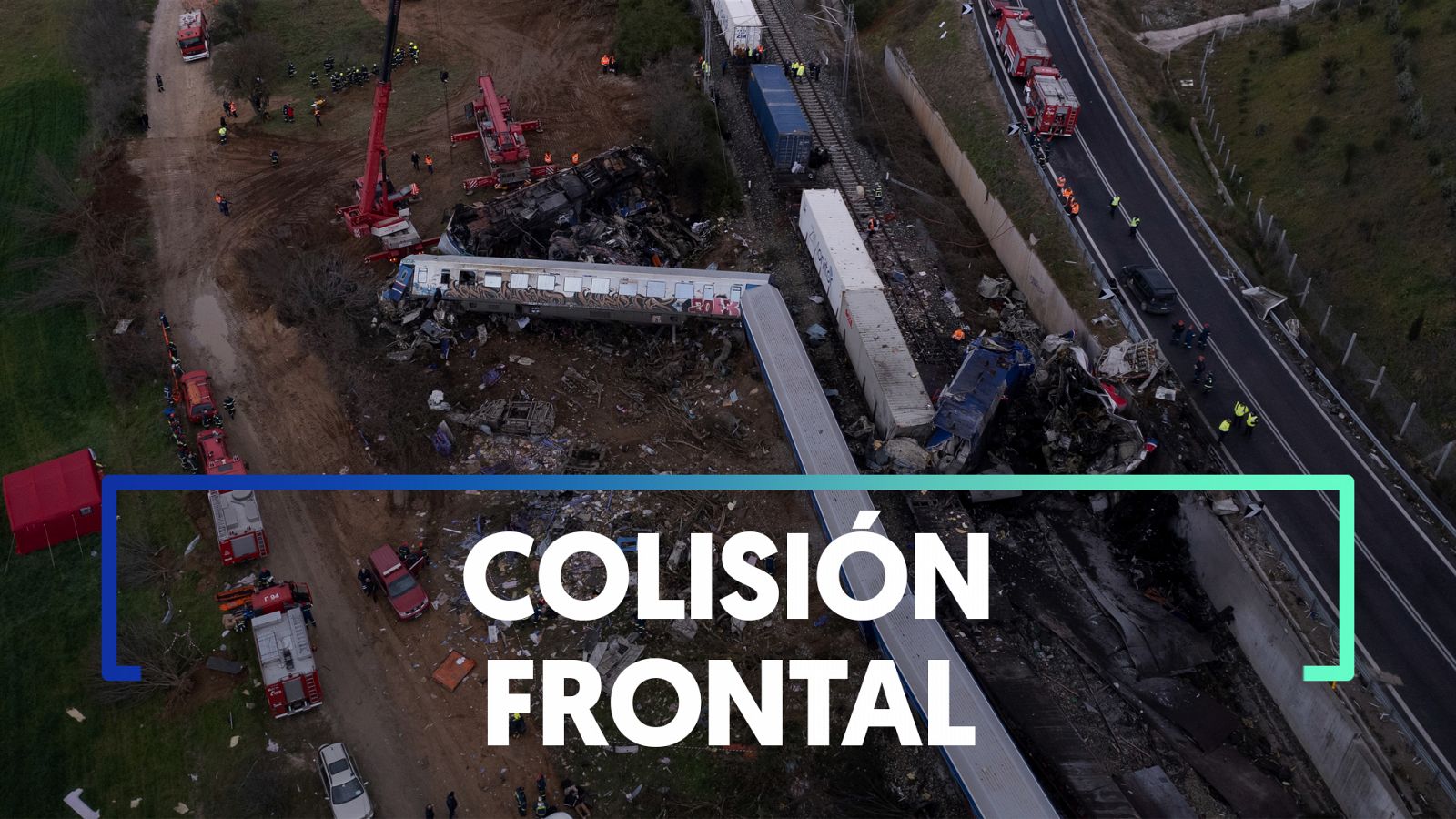 Grecia: Un error humano, principal hipótesis del accidente ferroviario que deja 36 muertos | RTVE
