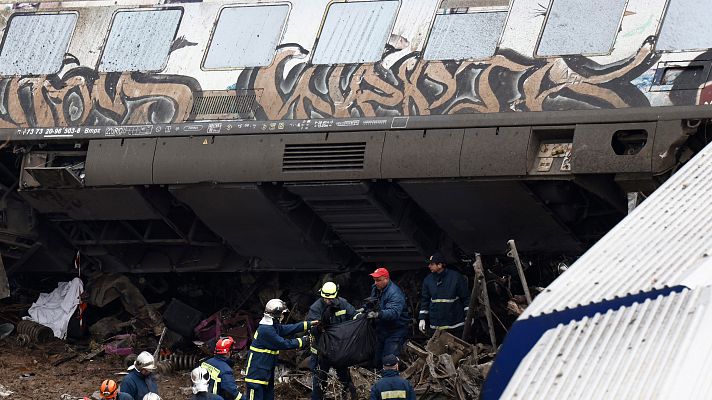 Telediario 1 - Claves del accidente de trenes en Grecia