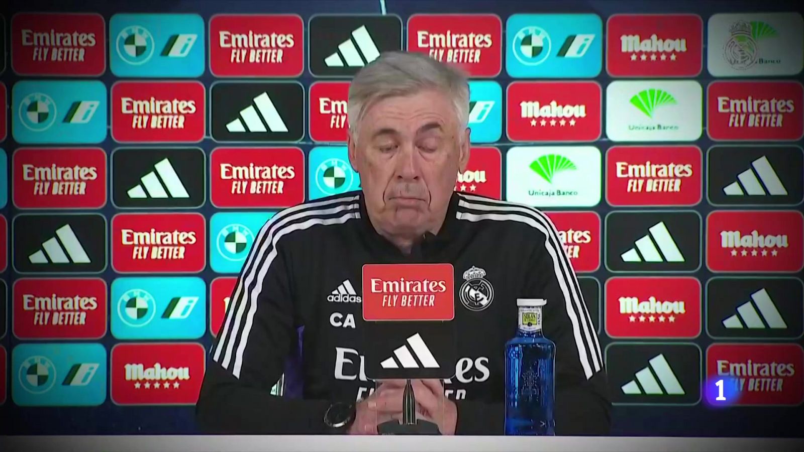 Rueda de prensa de Ancelotti previa a las semis de Copa del Rey