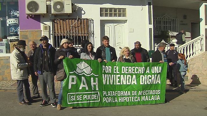 Desahucio paralizado en Málaga