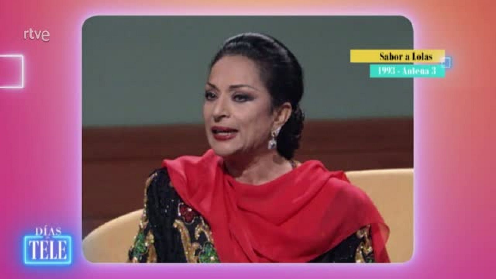 Días de tele - Lola Flores entrevista a Esperanza Aguirre