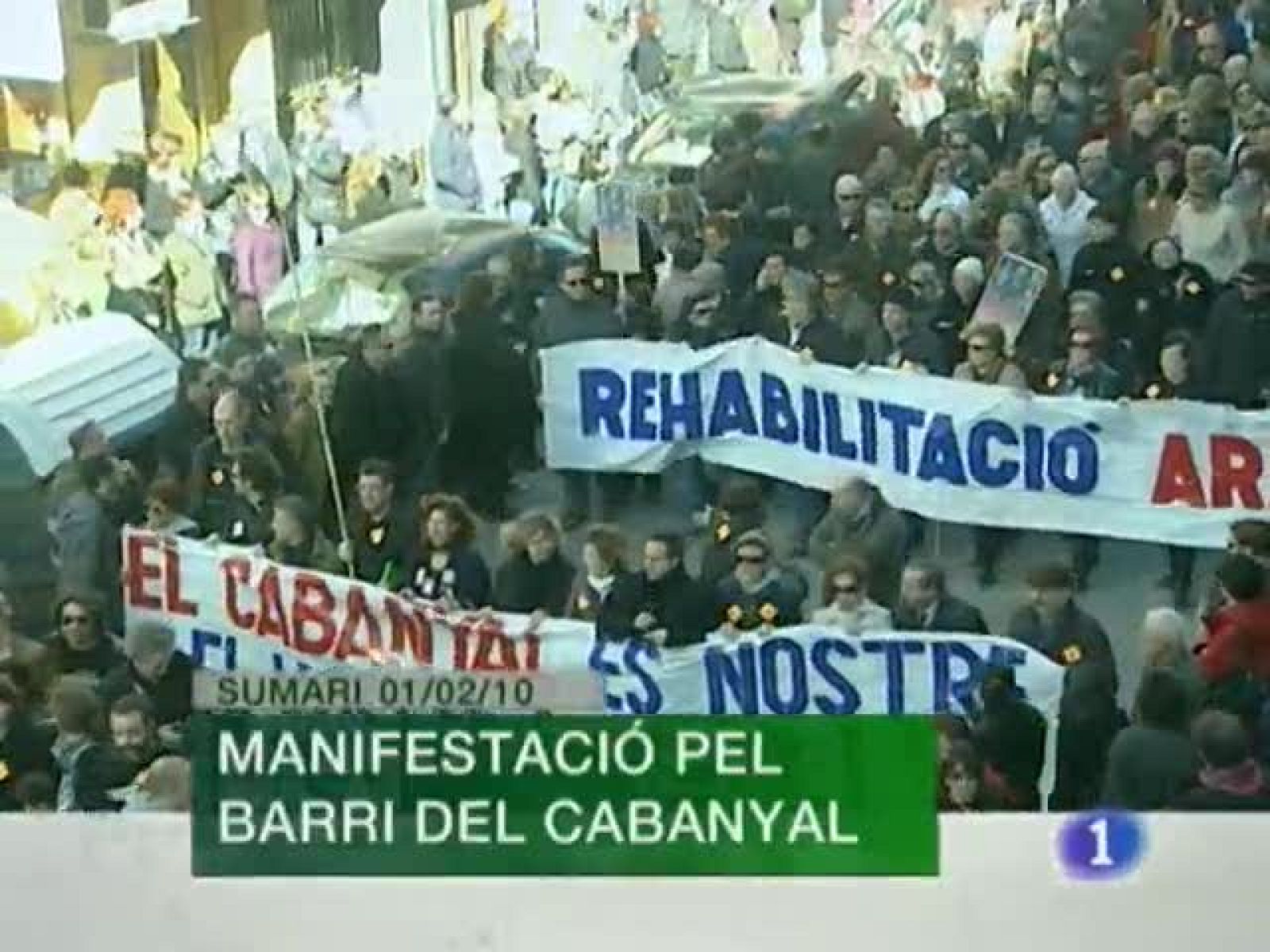 L'Informatiu. Informativo Territorial de la C.Valenciana (01/02/10) 