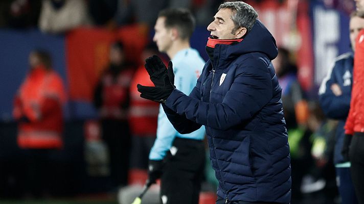  - Valverde: "El 1-0 está mal, veníamos con la ilusión de ganar"