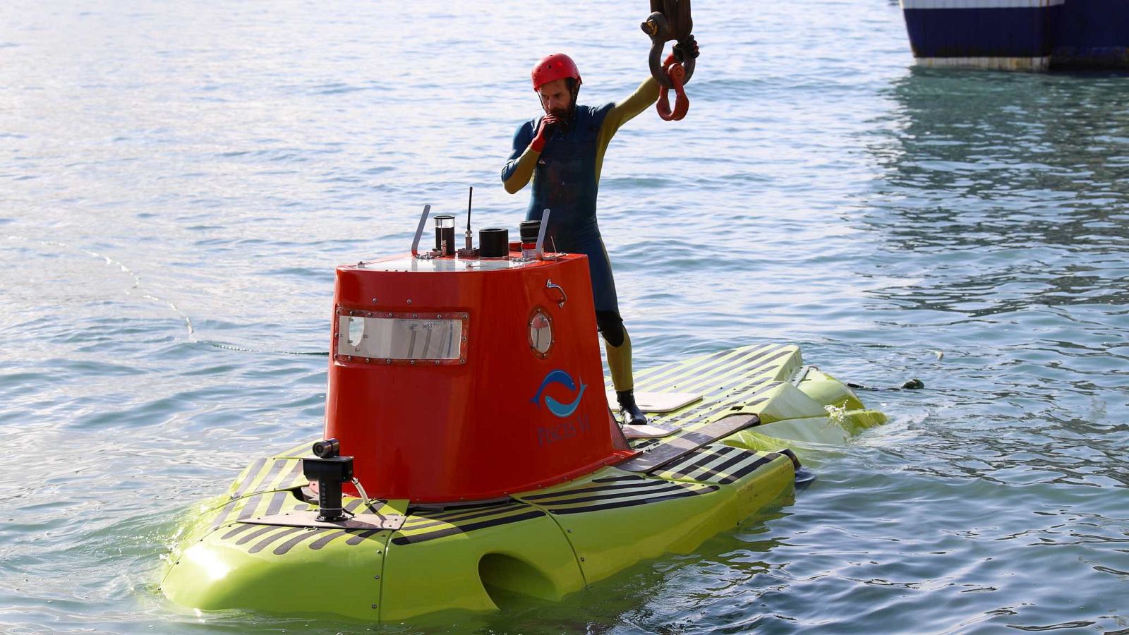 Un submarino científico para estudiar los efectos del volcán de La Palma en el mar