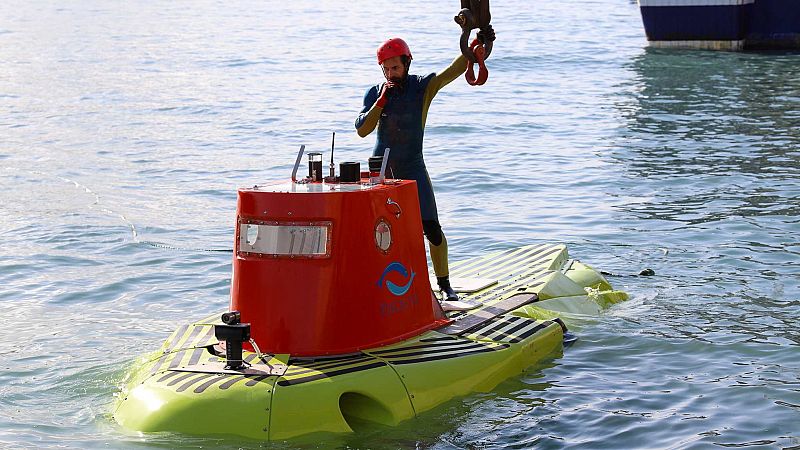 Un submarino cient�fico para estudiar los efectos del volc�n de La Palma en el mar
