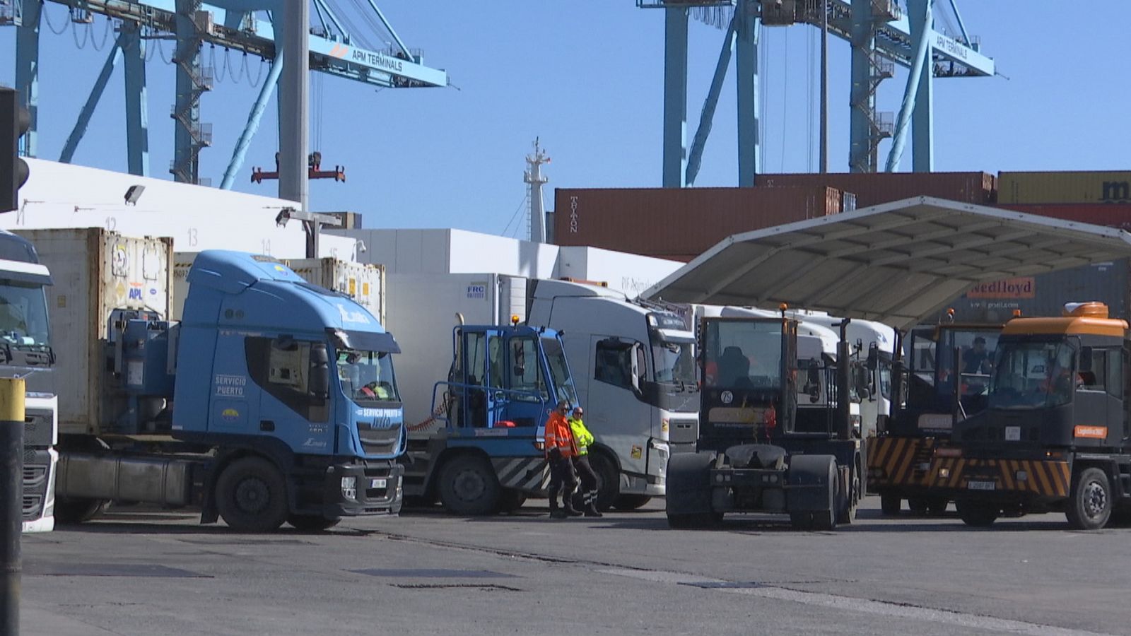 Colapso en el Puerto de Algeciras