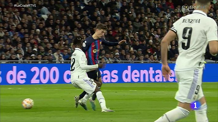Copa del Rey - Las acciones polémicas de Gavi por las que el Madrid pidió la tarjeta amarilla