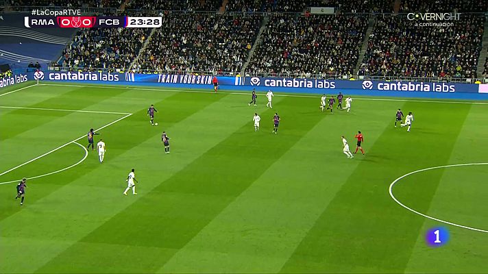 Copa del Rey - Vinicius vio una polémica amarilla y se jugó la segunda