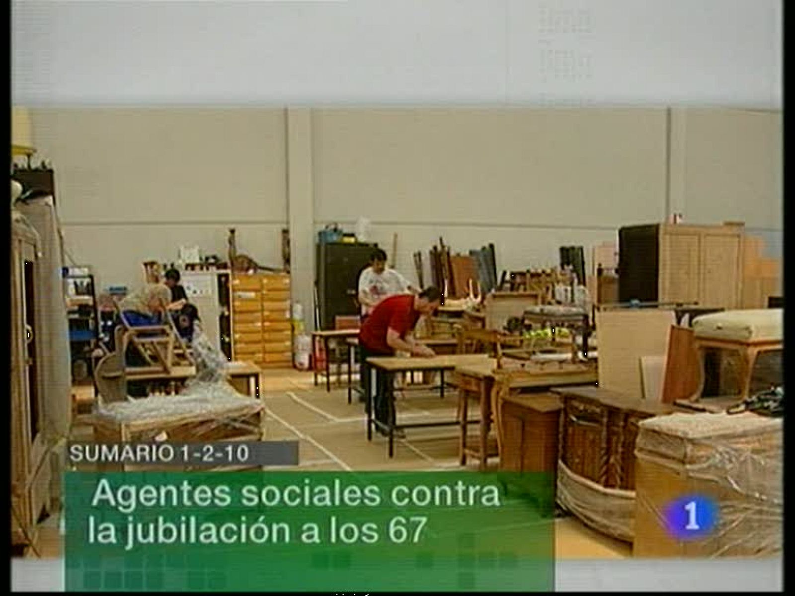 Informativo  Telerioja (01/02/10)