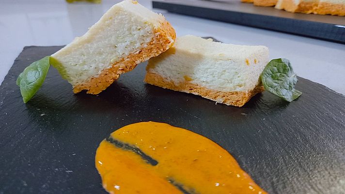 Receta de pastel de merluza y puerro de Sergio Fernández