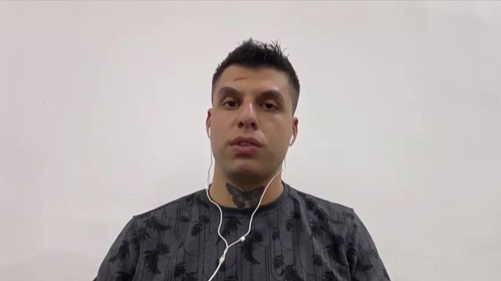 Telediario 2 - Ashkan Morovati, condenado a muerte, huyó de Irán