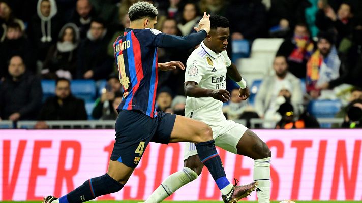 Telediario 2 - El muro blaugrana: marcaje a Vinicius y una defensa sin fisuras