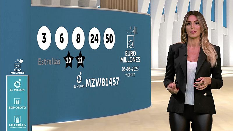 Sorteo de la Bonoloto y Euromillones del 03/03/2023 - ver ahora