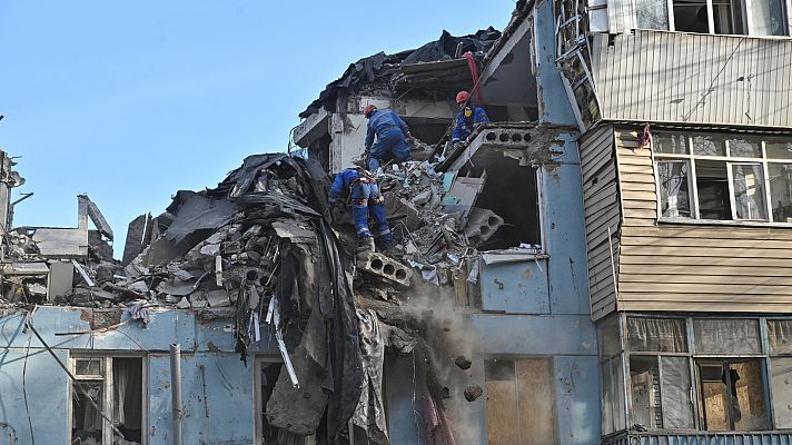 Telediario Fin de Semana - La guerra en Ucrania presiona al frágil sistema sanitario del país