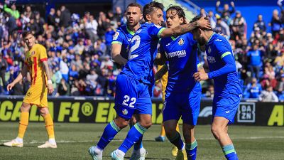 Getafe - Girona: resumen del partido de la 24 jornada de Liga | Primera