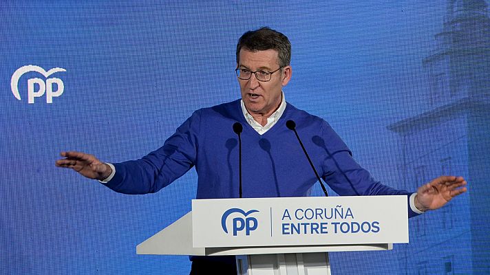 Informativo 24h - Feijóo pide a Sánchez que adelante las elecciones a mayo