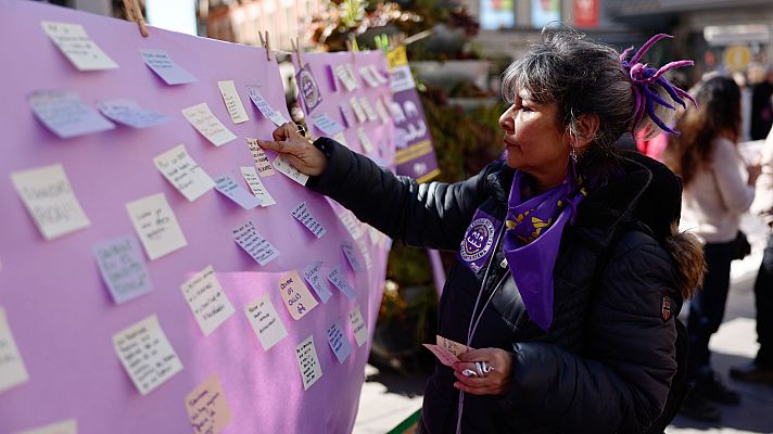Telediario Fin de Semana - Luces y sombras de la lucha feminista en los últimos cinco años