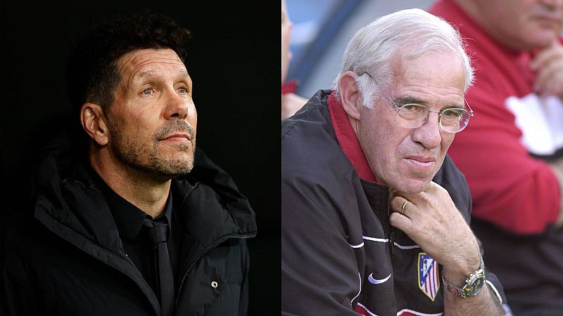 Simeone supera a Luis Aragonés: dos auténticos líderes del vestuario del Atlético -- Ver ahora