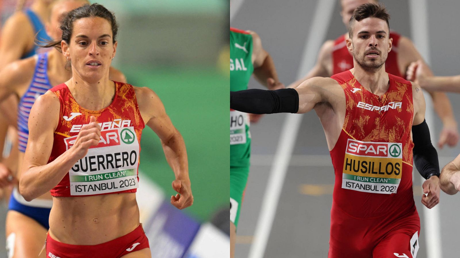 Guerrero y Husillos, cuartos; Ibarzabal, Ben y Mechaal a la final en el Europeo de pista cubierta -- Ver ahora