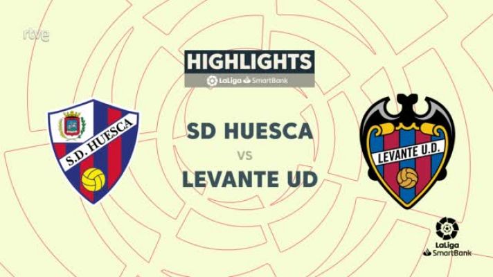 Huesca - Levante: resumen del partido. 30ª jornada. Segunda