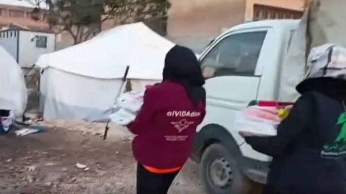 Casi un mes después del terremoto, pocos cooperantes llegan a Siria para ayudar