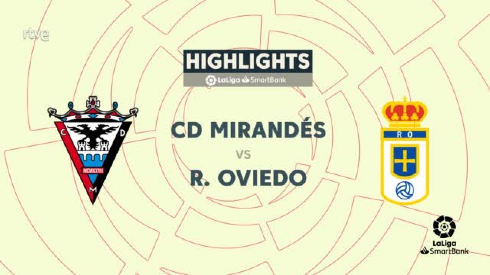 Mirandés - Oviedo: resumen del partido de la 30ª jornada de Segunda -- Ver ahora