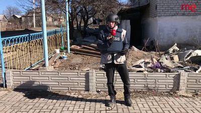 Vivir en sótanos en la arrasada Siversk 