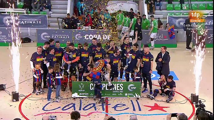 El FC Barcelona se proclama campeón de la Copa del Rey de hockey patines por 25ª vez en su historia